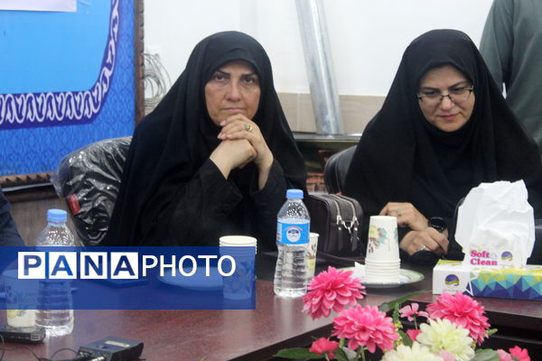 آیین تکریم و معارفه مدیر آموزش و پرورش گلوگاه 