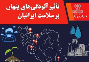 تأثیر آلودگی‌های پنهان بر سلامت ایرانیان