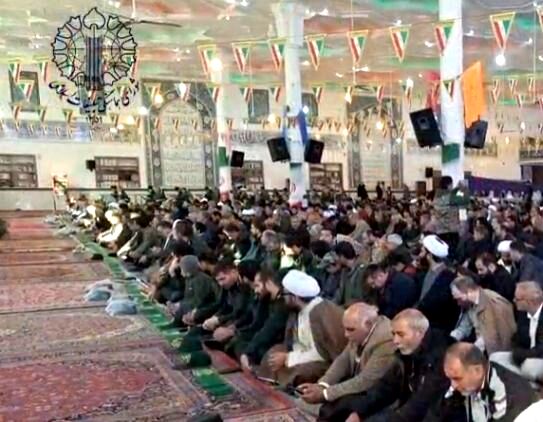 برگزاری آیین گلباران تمثال امام خمینی (ره) در تربت جام 