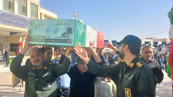 استقبال از شهید گمنام در دبیرستان شهید ذاکری زارچ
