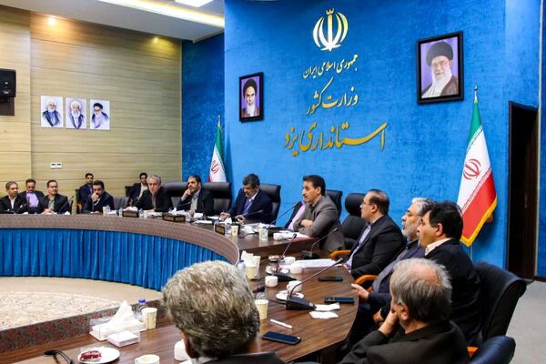 اولین نشست خبری استاندار یزد 