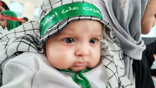  مراسم شیرخوارگان حسینی در شهرستان مارگون