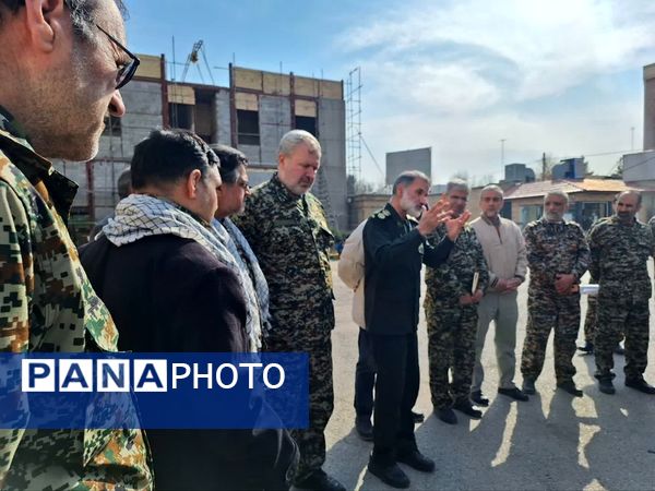 رزمایش گردان بیت المقدس گروهان 3 فرهنگیان سپاه امام رضا(ع) در ناحیه۶ مشهد