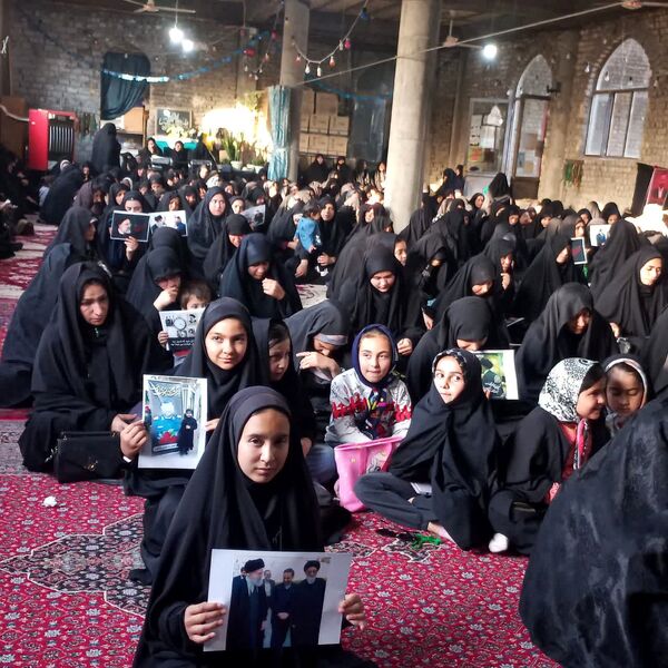 مراسم عزاداری شهدای خدمت در شهرستان فاروج 