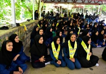 روز دوم اردوی طرح «تمشک» در شهرستان بویراحمد