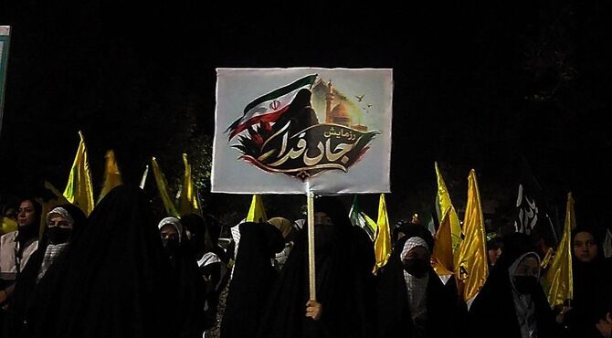 رزمایش «جان‌فدا»؛ نمایش آمادگی مردم نیشابور برای دفاع از کشور
