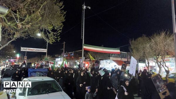 خروش انقلابی مردم ولایتمدار شیروان 