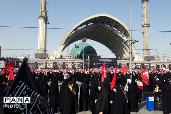 دومین روز مراسم بدرقه و وداع با رهبر شهید مقاومت