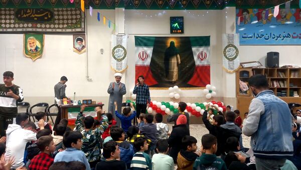 جشن ولادت صاحب زمان در مسجد چهارده معصوم الغدیر