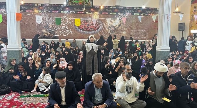 برگزاری مراسم نیمه شعبان در دهلران 