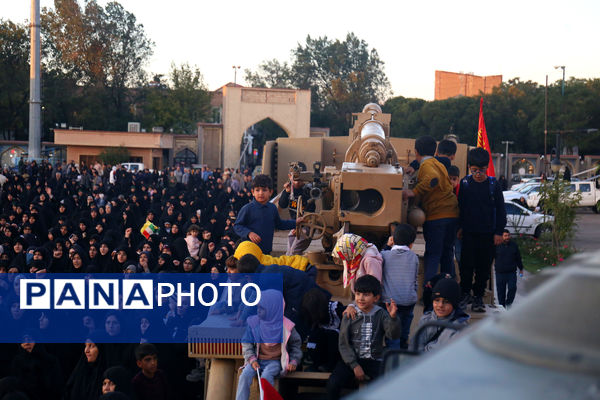 تجمع مردم تبریز در محکومیت جنایات اسراییل در لبنان