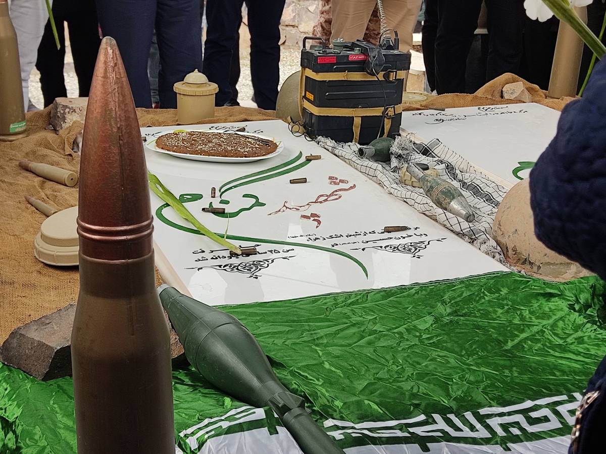 تجدید میثاق مردم صفادشت با شهدای گمنام