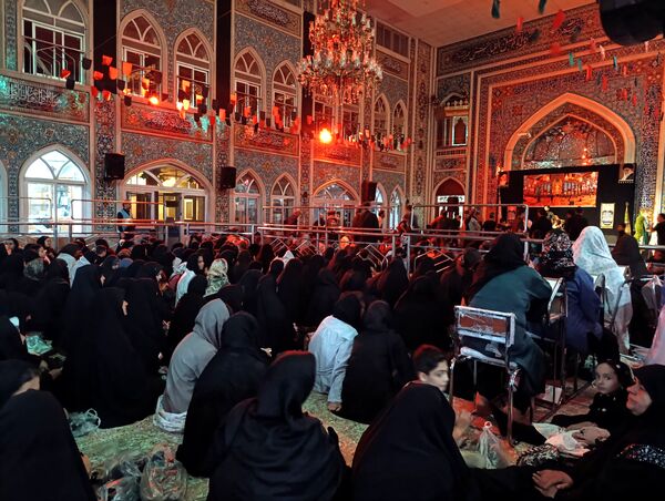 برگزاری مراسم عزاداری ابا عبدالله الحسین (ع) در تکیه ابوالفضلی 