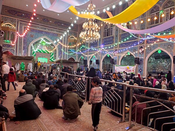 جشن باشکوه ولادت حضرت فاطمه زهرا (س) و روز مادر در نیشابور در تکیه ابوالفضلی
