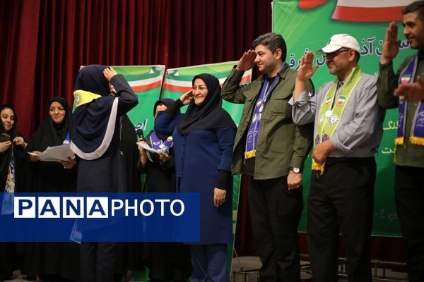 روز دوم پیش اردوی ملی پیشتازان دختر آذربایجان شرقی