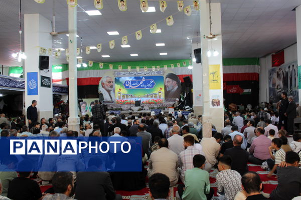 برگزاری سی و هفتمین یادواره شهدای شهر درق