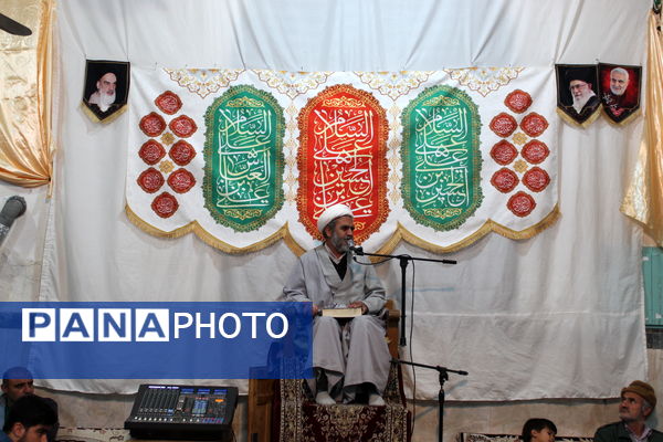 جشن ولادت امام حسین (ع) در شهر درق 