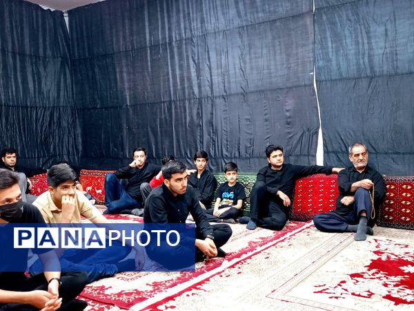 عزاداری شهادت امام حسن عسکری (ع) در هیأت محبان المهدی کاشمر