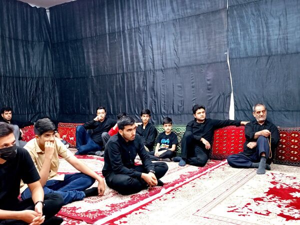 عزاداری شهادت امام حسن عسکری (ع) در هیأت محبان المهدی کاشمر