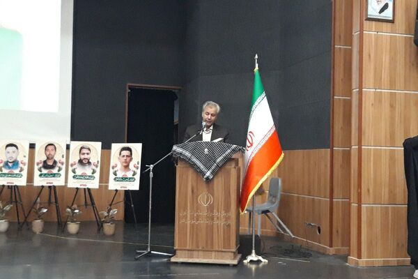 یادواره شهدای جنگ دوازده روزه در سالن ارشاد اسلامی شهرستان قدس