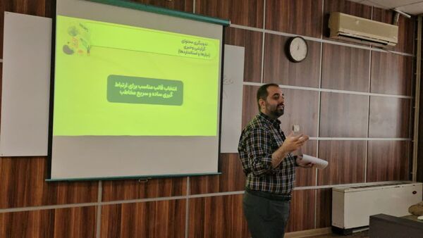 آموزش تولید محتوا و تدوینگری با تلفن همراه ویژه خبرنگاران پایتخت