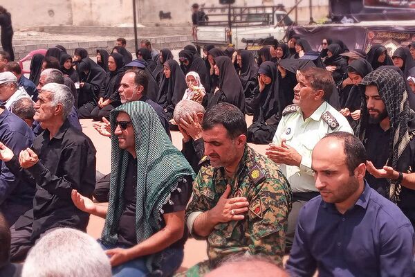 نماز ظهر عاشورا در شهرستان باشت