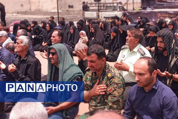 نماز ظهر عاشورا در شهرستان باشت