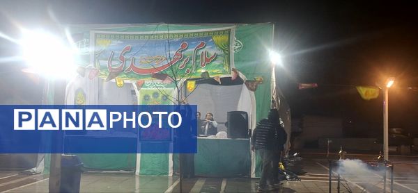 روشن‌تر از همیشه؛ نیمه‌شعبان در مشهد با هزاران چراغ و دلِ مشتاق