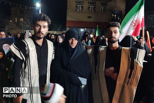 اجتماع عظیم مردم شهرستان فلارد نمادی از اتحاد و همبستگی