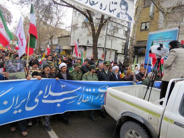 راهپیمایی باشکوه ۲۲ بهمن ماه شهرستان بجنورد 