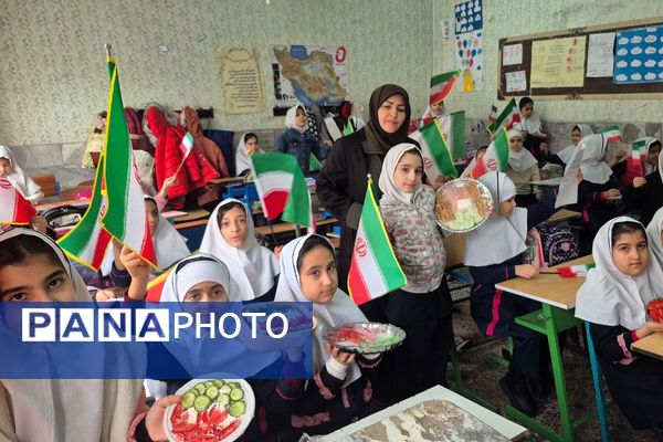 سبزِ سلامت، سپیدِ صداقت، سرخِ زندگی در دبستان هدی