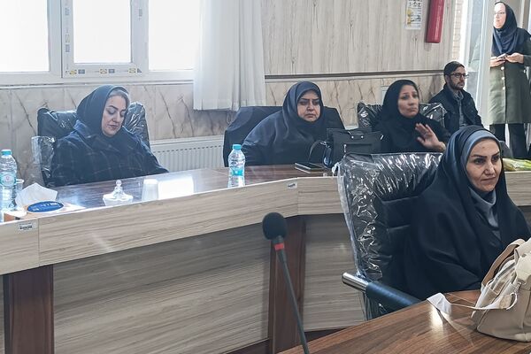 جلسه مراقبین سلامت مدارس در نیشابور 