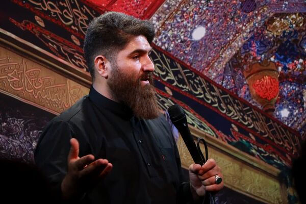 خروش نوجوانان کاشمری در عزای شب هفتم