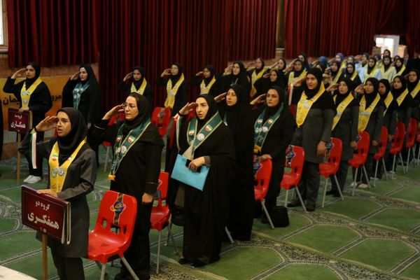 پیش اردوی ملی پیشتازان دختر سازمان دانش‌آموزی آذربایجان شرقی