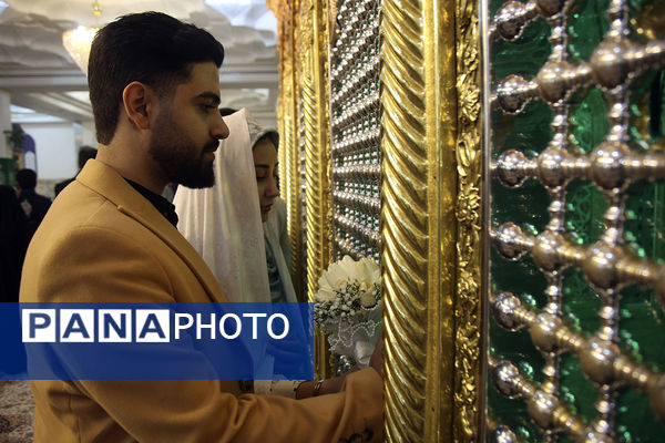 جشن ازدواج ۶۵۰ زوج دانشجوی دانشگاه‌های قم در سالروز میلاد جوادالائمه(س)