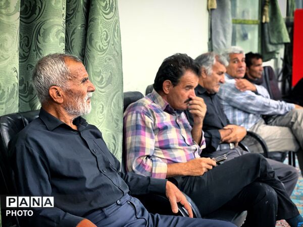حضور امام جمعه شهرستان کاشمر در روستای نای