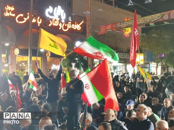 صد و چهاردهم تجمع اقتدار در فردیس با حال‌ و هوای محرم