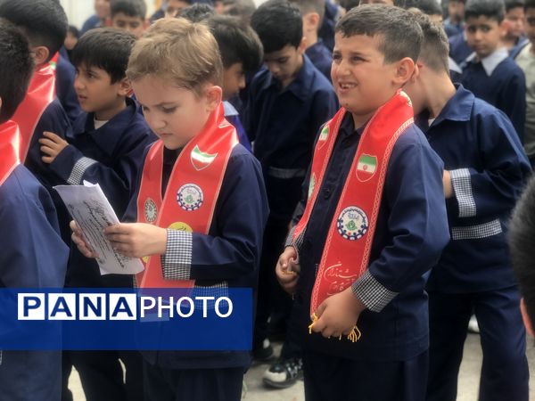 زنگ عاطفه‌ها در دبستان امیرصدرا روحی فرد پور محمودآباد 