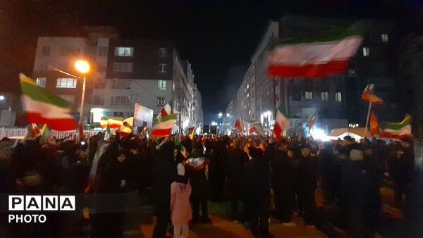 نوزدهمین تجمع خون‌خواهی مردم فردیس در پی شهادت قائد امت