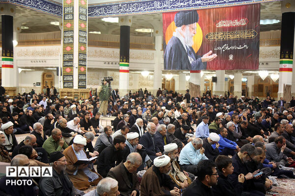 مراسم سالروز شهادت امام جعفر صادق(ع) در حرم کریمه اهل بیت(س)