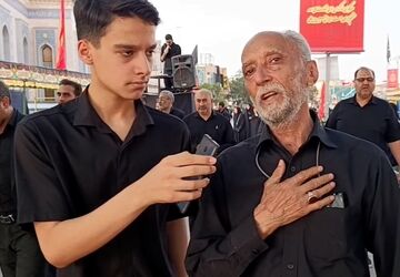 دسته عزاداری فرهنگیان و دانش آموزان استان قم