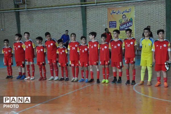 برتری تیم «فتحی» در فینال رقابت‌های فوتسال خردسالان و نوباوگان