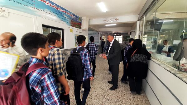 آغاز سال تحصیلی جدید در دبیرستان پسرانه عبدالحسین قفلی