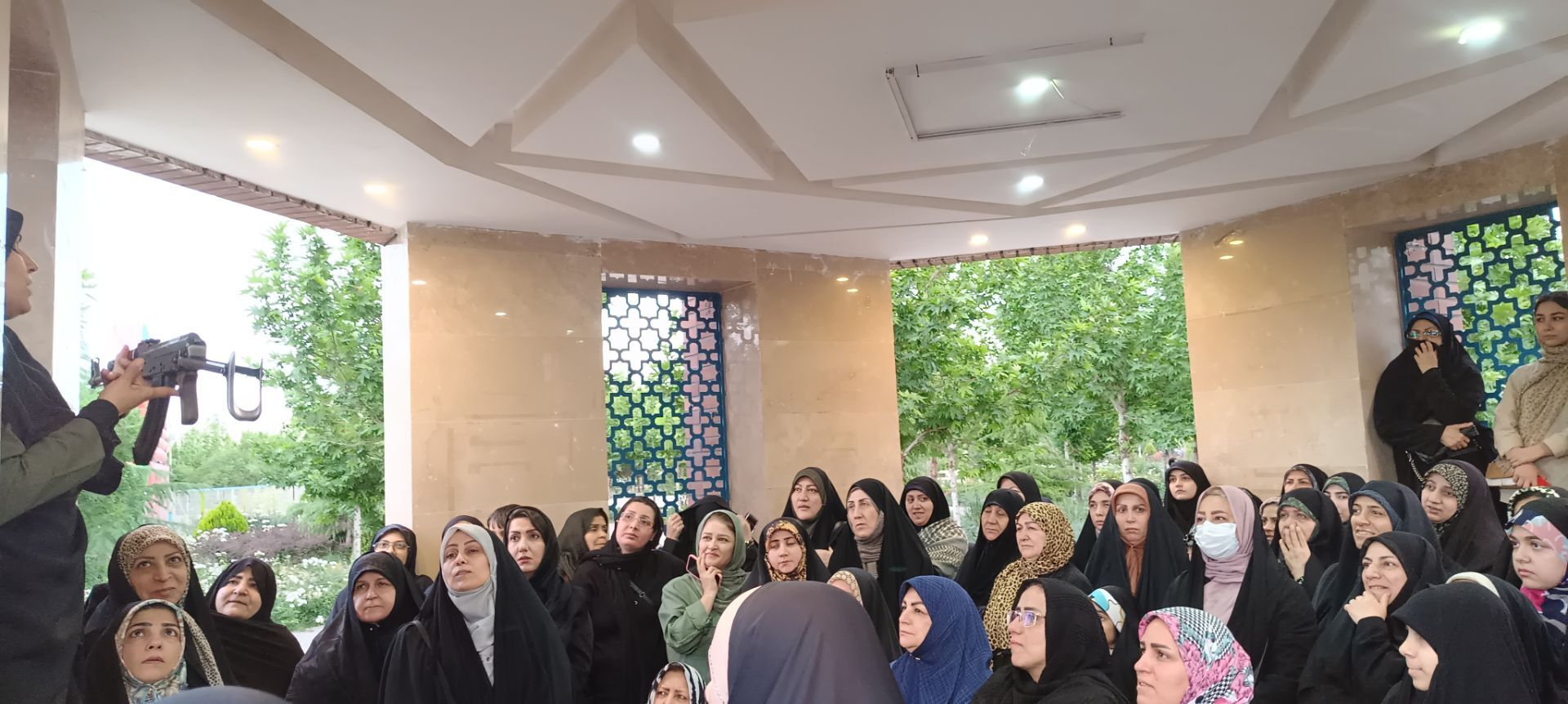 اولین جلسه آموزش نظامی «جان فدایان» کیانمهر کرج