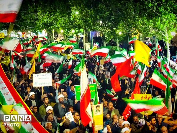 چهل و پنجمین قرار شبانه مردم کاشمر