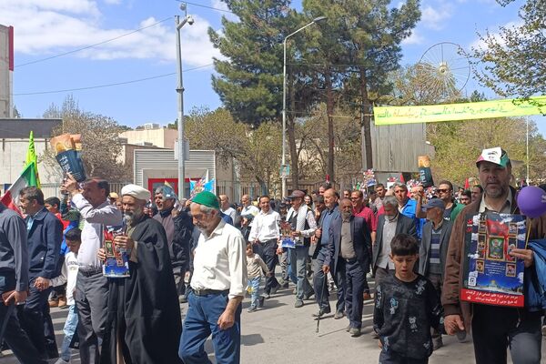 راهپیمایی روز جهانی قدس در نیشابور