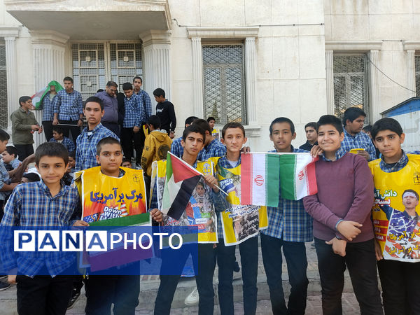 ۱۳ آبان در شیراز ؛ تجلی شور انقلابی نسل امروز