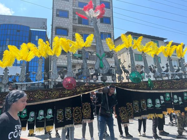 مردم دیار نور در سوگ عاشورای حسین