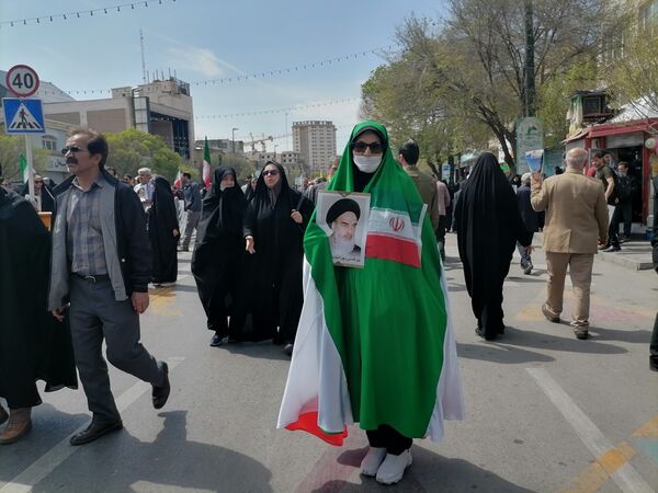 راهپیمایی روز قدس در مشهد مقدس