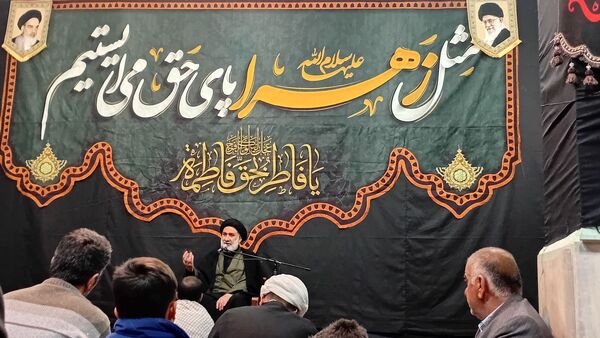 مراسم فاطمیه لاران 
